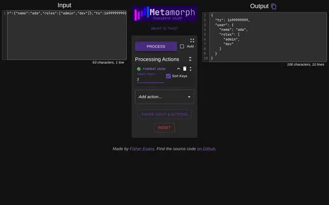 Metamorph preview
