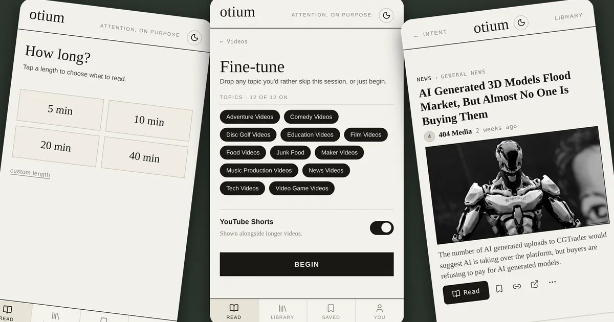 Otium hero